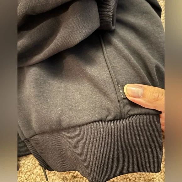 Nike SKIMS Matte Tricot Track Jack - Black Size Large NWOT - Picture 14 of 14